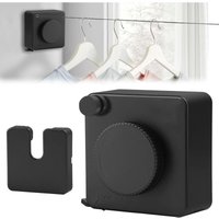 CCYKXA 4,2 m ausziehbare, an der Wand montierte, einziehbare Wäscheleine, Wäscheständer für drinnen und draußen, einziehbare Wäscheleine aus CCYKXA 4,2 m ausziehbare, an der Wand montierte, einziehbare Wäscheleine, Wäscheständer für drinnen und draußen, einziehbare Wäscheleine aus von CCYKXA