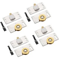 CCYKXA 4 Paar Schiebetürräder, Schiebetürrollen, Schranktürrolle, Schiebemöbelräder für Schränke, Kleiderschränke, Fenster, Schiebetüren CCYKXA 4 Paar Schiebetürräder, Schiebetürrollen, Schranktürrolle, Schiebemöbelräder für Schränke, Kleiderschränke, Fenster, Schiebetüren von CCYKXA