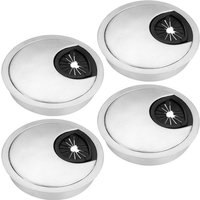 CCYKXA 4-teilige Kabeldurchführungen für den Schreibtisch, Kabeldurchführungen im gebürsteten Metalldesign für den Schreibtischtisch – 60 cm runde, CCYKXA 4-teilige Kabeldurchführungen für den Schreibtisch, Kabeldurchführungen im gebürsteten Metalldesign für den Schreibtischtisch – 60 cm runde, von CCYKXA