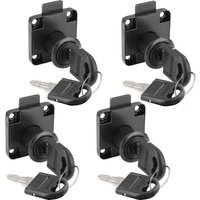 CCYKXA 4-teiliges Nockenschloss mit gleichem Schlüssel, Schrank-Sicherheitsschloss für Schrank, Schublade, Lagerschrank, Briefkasten, Schublade, CCYKXA 4-teiliges Nockenschloss mit gleichem Schlüssel, Schrank-Sicherheitsschloss für Schrank, Schublade, Lagerschrank, Briefkasten, Schublade, von CCYKXA