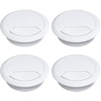 CCYKXA 4er-Set Kabeldurchführungen für den Schreibtisch, Kabelabdeckung für den Schreibtisch, Bohrdurchmesser 60 mm, runde Kabeldurchführungen für CCYKXA 4er-Set Kabeldurchführungen für den Schreibtisch, Kabelabdeckung für den Schreibtisch, Bohrdurchmesser 60 mm, runde Kabeldurchführungen für von CCYKXA