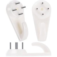 CCYKXA 50 Stück Fotorahmenhaken, Gipskarton, unsichtbare Wandhaken, multifunktionale Wandhaken zum Aufhängen von Fotos, Wandteppichen, Uhren CCYKXA 50 Stück Fotorahmenhaken, Gipskarton, unsichtbare Wandhaken, multifunktionale Wandhaken zum Aufhängen von Fotos, Wandteppichen, Uhren von CCYKXA