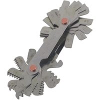 CCYKXA 52-teiliges Gewindemessgerät aus Edelstahl, 60- und 55-Grad-Gewindemessgerät, Messwerkzeug, metrisch + imperial (52-teilig) (metrisch + von CCYKXA