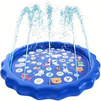 Ccykxa - Aufblasbarer Splash Pad Pool, 170 cm Kinderpools und Teiche, Wasserspiele im Freien für Kinder zum Schwimmen im Hinterhof, Kinderpoolspiele, Ccykxa - Aufblasbarer Splash Pad Pool, 170 cm Kinderpools und Teiche, Wasserspiele im Freien für Kinder zum Schwimmen im Hinterhof, Kinderpoolspiele, von CCYKXA