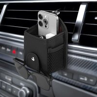 CCYKXA Auto-Lüftungsschlitztasche, universeller Sonnenbrillen-Organizer mit Clip, Aufbewahrungstasche für den Autoinnenraum für Telefon, Münzen, CCYKXA Auto-Lüftungsschlitztasche, universeller Sonnenbrillen-Organizer mit Clip, Aufbewahrungstasche für den Autoinnenraum für Telefon, Münzen, von CCYKXA