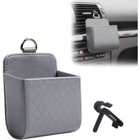 CCYKXA Auto-Luftauslass-Organizer-Box, kleiner tragbarer Mülleimer aus Leder, Organizer für das Vorderauto, Aufbewahrungstasche für den Innenraum, CCYKXA Auto-Luftauslass-Organizer-Box, kleiner tragbarer Mülleimer aus Leder, Organizer für das Vorderauto, Aufbewahrungstasche für den Innenraum, von CCYKXA