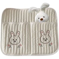 CCYKXA Baby-Aufbewahrungs-Organizer, Baby-Taschen-Organizer Nachttischtasche aus Baumwolle für Kinderbetten, hängender von CCYKXA