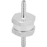 CCYKXA Einweg-Rückschlagventil, universelle Aluminiumlegierung für Kraftstoff, Benzin, Öl, Benzin, Wat(4mm) von CCYKXA