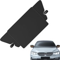 CCYKXA Frostschutz-Windschutzscheibenabdeckung, faltbarer Sonnenschutz mit Seitenspiegelabdeckungen und reflektierenden Warnstreifen – von CCYKXA