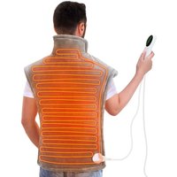 CCYKXA Heizkissen für Rücken, Nacken, Schultern und Nacken, ultraweiche Oberfläche, schnelle Erwärmung mit 10 einstellbaren Temperaturen für Büro, CCYKXA Heizkissen für Rücken, Nacken, Schultern und Nacken, ultraweiche Oberfläche, schnelle Erwärmung mit 10 einstellbaren Temperaturen für Büro, von CCYKXA