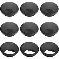 CCYKXA Kabelmanagement aus Kunststoff, 9-teiliges Kabelmanagement für den Schreibtisch, 60-mm-Kabelmanagement für den Schreibtisch, versenktes CCYKXA Kabelmanagement aus Kunststoff, 9-teiliges Kabelmanagement für den Schreibtisch, 60-mm-Kabelmanagement für den Schreibtisch, versenktes von CCYKXA