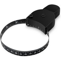 Ccykxa - Körpermaßband - Selbstsicherndes Maßband mit Druckknopf - Präzises Werkzeug für Taille, Brust, Hüfte, Arme, Oberschenkel - Einziehbares Ccykxa - Körpermaßband - Selbstsicherndes Maßband mit Druckknopf - Präzises Werkzeug für Taille, Brust, Hüfte, Arme, Oberschenkel - Einziehbares von CCYKXA