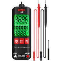 CCYKXA Mini-Multimeter, LCD-Digitaltester, Spannungsprüfer, 2000 Zählungen, Gleich-/Wechselspannung, Frequenzwiderstand, NCV-Durchgang, stromführende von CCYKXA