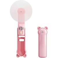 Ccykxa - Mini-Tragbarer Ventilator, 3-in-1-Handventilator, Wiederaufladbarer Taschenventilator, Batteriebetriebener Ventilator [12-19 Stunden von CCYKXA