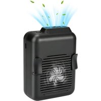 CCYKXA Mini-Ventilator zum Anklipsen der Taille, tragbarer freihändiger Halskettenventilator, 6000 mAh, wiederaufladbarer USB-Ventilator für die CCYKXA Mini-Ventilator zum Anklipsen der Taille, tragbarer freihändiger Halskettenventilator, 6000 mAh, wiederaufladbarer USB-Ventilator für die von CCYKXA