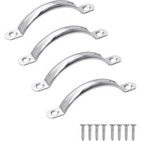 CCYKXA Packung Edelstahl-Schranktürgriffe Möbelgriffe Schubladengriffe mit Schrauben von CCYKXA