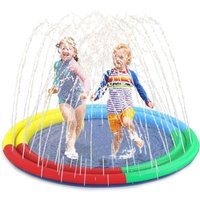 Ccykxa - Planschbecken für Kinder im Freien Sprinklermatte für Kinder und Hunde – Rutschfestes Sommerspiel für Erwachsene und Haustiere von CCYKXA