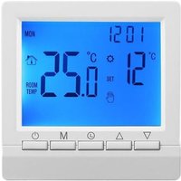 CCYKXA Programmierbarer digitaler Thermostat für Zuhause, intelligenter Temperaturregler, Gasthermostat, LCD-Wandthermostat für Heizungsanlagen CCYKXA Programmierbarer digitaler Thermostat für Zuhause, intelligenter Temperaturregler, Gasthermostat, LCD-Wandthermostat für Heizungsanlagen von CCYKXA