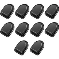 CCYKXA Schwarz 10 Stück Auto Klebehaken Mini Auto Selbstklebende Haken Multifunktionale Mini Auto Armaturenbrett Haken für Schlüssel, USB Kabel, von CCYKXA