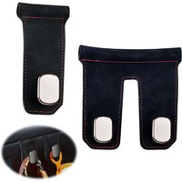 CCYKXA Schwarze Autohaken, universelle Auto-Aufbewahrungshaken, Co-Pilot-Aufbewahrungshaken, für Einkaufstaschen, Handtaschen, Kleidung, zwei Sätze CCYKXA Schwarze Autohaken, universelle Auto-Aufbewahrungshaken, Co-Pilot-Aufbewahrungshaken, für Einkaufstaschen, Handtaschen, Kleidung, zwei Sätze von CCYKXA