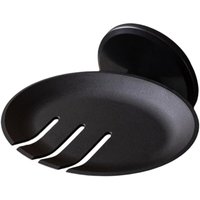 CCYKXA Selbstentleerende Seifenschale mit beweglichen Saugnäpfen zur Wandmontage, hohles Design ermöglicht schnelles Ablaufen des Wassers, geeignet von CCYKXA