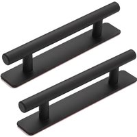 CCYKXA Selbstklebender Türgriff aus geradem Rohr, 2 Stück Möbelgriff aus Aluminiumlegierung, stanzfreier Griff für Schiebetüren, Fenster, Schränke/15 von CCYKXA