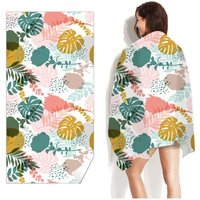 Ccykxa - Strandtuch, 180 x 90 cm, Mikrofaser-Strandtuch, sandabweisend, schnelltrocknend, für Strand/Pool/Strandstühle, Strandlaken (Frische Blumen Ccykxa - Strandtuch, 180 x 90 cm, Mikrofaser-Strandtuch, sandabweisend, schnelltrocknend, für Strand/Pool/Strandstühle, Strandlaken (Frische Blumen von CCYKXA