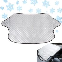 CCYKXA Universal-Windschutzscheibenabdeckung, Winter-Windschutzscheibenschutz, 145 × 100 cm große Auto-Frontscheibenabdeckung gegen Frost, Schnee, von CCYKXA