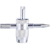 CCYKXA Ventilkernentferner, Reifenventilwerkzeuge, Reifenventil-Reparaturwerkzeug, Ventilkernentferner, 4-Wege-Ventilwerkzeug, von CCYKXA