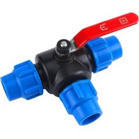 CCYKXA-Wege-PP-Fitting – 25 mm Dreiwege-Kugelhahn, Schnellanschluss, PVC-PE-Rohr, Schnellschalter, T-Stück CCYKXA-Wege-PP-Fitting – 25 mm Dreiwege-Kugelhahn, Schnellanschluss, PVC-PE-Rohr, Schnellschalter, T-Stück von CCYKXA