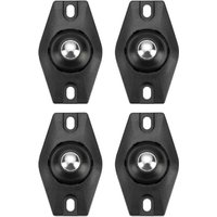 CCYKXA kleine Rollen, Mini-Möbelrollen, Lenkrollen, 360-Grad-selbstklebende Lenkrollen, universelle selbstklebende Mini-Räder, für Mülleimer, Kisten, von CCYKXA