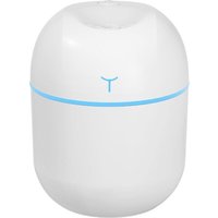 1 Stück Luftbefeuchter, 220 ml Mini-Luftbefeuchter für den persönlichen Schreibtisch, USB-Luftbefeuchter mit Nachtlicht, leiser Luftbefeuchter mit von CCYKXA