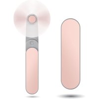 Ccykxa - 1 Stück Rosa Mini-Handventilator, Leiser Tragbarer Wiederaufladbarer Ventilator, 2 Windgeschwindigkeiten, 9-15 Stunden Akkulaufzeit, von CCYKXA