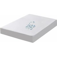 Ccykxa - 100 x 200 + 30 cm) wasserdichter Matratzenschoner, atmungsaktives Laken, hypoallergen, mottensicher, antibakteriell, leise, superweich, von CCYKXA