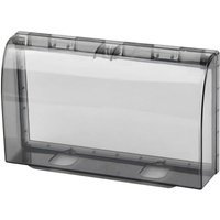 Ccykxa - 2-Gang-Steckdosenabdeckung, wasserdichte Steckdosenabdeckung 86 Typ Universal, Wandsteckdosen-Abdeckungsbox, Schutz für Außensteckdosen, für von CCYKXA