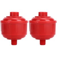 Ccykxa - 2 Stück Einweg-Spritzpistolenfilter, 1/4 Zoll Gewinde Mini-Farbspritzpistolenfilter, Wasserfilter für Spritzpistolen und Druckluftwerkzeuge, Ccykxa - 2 Stück Einweg-Spritzpistolenfilter, 1/4 Zoll Gewinde Mini-Farbspritzpistolenfilter, Wasserfilter für Spritzpistolen und Druckluftwerkzeuge, von CCYKXA