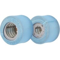 2 Stück Filterkartuschen für, Ersatzfilter für Whirlpool-Aufblasbecken, Filter für Badewanne (2 Filter mit Schutznetzen) - Ccykxa von CCYKXA