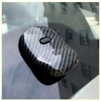 2 Stück Kofferraum-Türgriffschutz, für Smart Fortwo 453 Fortwo 2015–2020, Abdeckung des hinteren Türknopfgehäuses, Dekorationsaufkleber, von CCYKXA