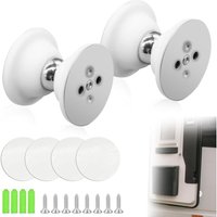 Ccykxa - 2 Stück Wohnmobil-Türhalter, Silikon, magnetischer Türriegel, Wohnmobil-Türriegel, kein Bohren, magnetischer Türhalter, Türstopper für von CCYKXA