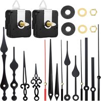 Ccykxa - 2 Stücke Uhrwerk Uhrwerk Mechanismus Uhrwerk Batterie Stille Wanduhr System Uhrzeiger Pendelmechanismus Ccykxa - 2 Stücke Uhrwerk Uhrwerk Mechanismus Uhrwerk Batterie Stille Wanduhr System Uhrzeiger Pendelmechanismus von CCYKXA