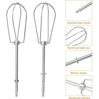 Ccykxa - 2er-Pack Ersatz-Schneebesen für Handmixer, Stabmixer, Handmixer, Küchenmaschine, Emulgatoren, Ersatzmixer-Set für Handmixer von CCYKXA