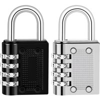 Ccykxa - 2er-Set 4-stelliges Code-Vorhängeschloss, Kombinationsschloss aus Zinklegierung, Code-Schließfach-Vorhängeschloss für Kofferschließfach, Ccykxa - 2er-Set 4-stelliges Code-Vorhängeschloss, Kombinationsschloss aus Zinklegierung, Code-Schließfach-Vorhängeschloss für Kofferschließfach, von CCYKXA