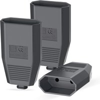 Ccykxa - 3-teilige elektrische Buchse, weiblicher Stecker, weibliche Buchse 250 V/2,5 a, europäischer Stecker, flacher Stecker, Schutzkontakt, Ccykxa - 3-teilige elektrische Buchse, weiblicher Stecker, weibliche Buchse 250 V/2,5 a, europäischer Stecker, flacher Stecker, Schutzkontakt, von CCYKXA