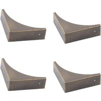 Ccykxa - 4 Stück Metall-Eckenschutz für Möbel, Antik-Bronze-Kantenschutzhalterung, Kantenschutz-Eckenschutz aus Metall für Möbel Ccykxa - 4 Stück Metall-Eckenschutz für Möbel, Antik-Bronze-Kantenschutzhalterung, Kantenschutz-Eckenschutz aus Metall für Möbel von CCYKXA