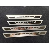 Ccykxa - 4 Stück Stahl-Einstiegsleistenschutz für Peugeot 308 408 508 3008 2008 307, ultradünnes Einstiegsleisten-Willkommenspedal Ccykxa - 4 Stück Stahl-Einstiegsleistenschutz für Peugeot 308 408 508 3008 2008 307, ultradünnes Einstiegsleisten-Willkommenspedal von CCYKXA