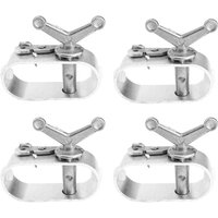 Ccykxa - 4-teiliger Poolabdeckungsspanner, ZIJANG-Aluminium-Kabelspanner, Schwimmbadabdeckung mit Netzspanner, Campingzubehör zum Sauberhalten des von CCYKXA