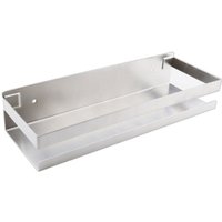 Ccykxa - 40 cm Edelstahl ohne Perforation Silber, Küchenregal-Design, universell für Bad und Küche von CCYKXA