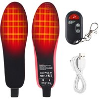 41–45) USB-beheizte Einlegesohlen mit 3-stufiger Temperatureinstellung – wiederaufladbare Thermo-Einlegesohlen – zuschneidbare Thermo-Einlegesohlen – von CCYKXA