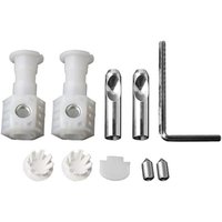 Ccykxa - 5,5 × 2,2 × 1,2 cm) Befestigungssatz für wandhängende Toiletten, Befestigungsschrauben, universelle Befestigungsbolzen für Toilettensitze, von CCYKXA