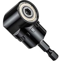 Ccykxa - 60×30×22)105°Adapterhalter, rechtwinkliger Bohrer, Winkelschraubendreher, multifunktionaler Winkel-Bithalter mit 1/4' magnetischem von CCYKXA